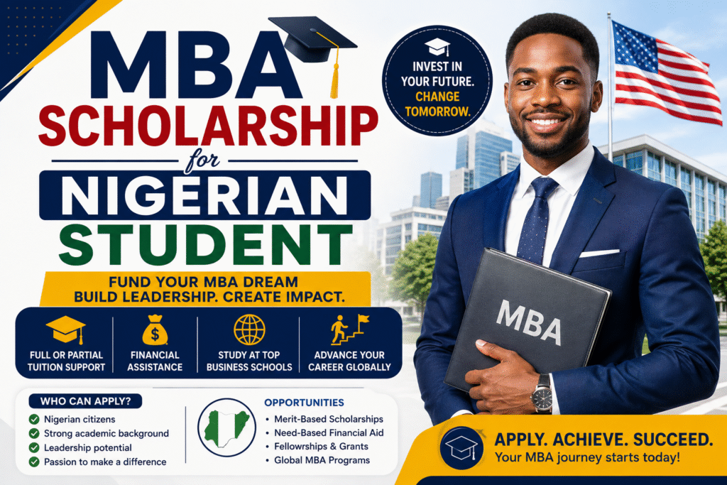 MBA Scholarship for Nigerian Student: A Complete Guide to Funding Your MBA Abroad 2 MBA scholarship for Nigerian student: