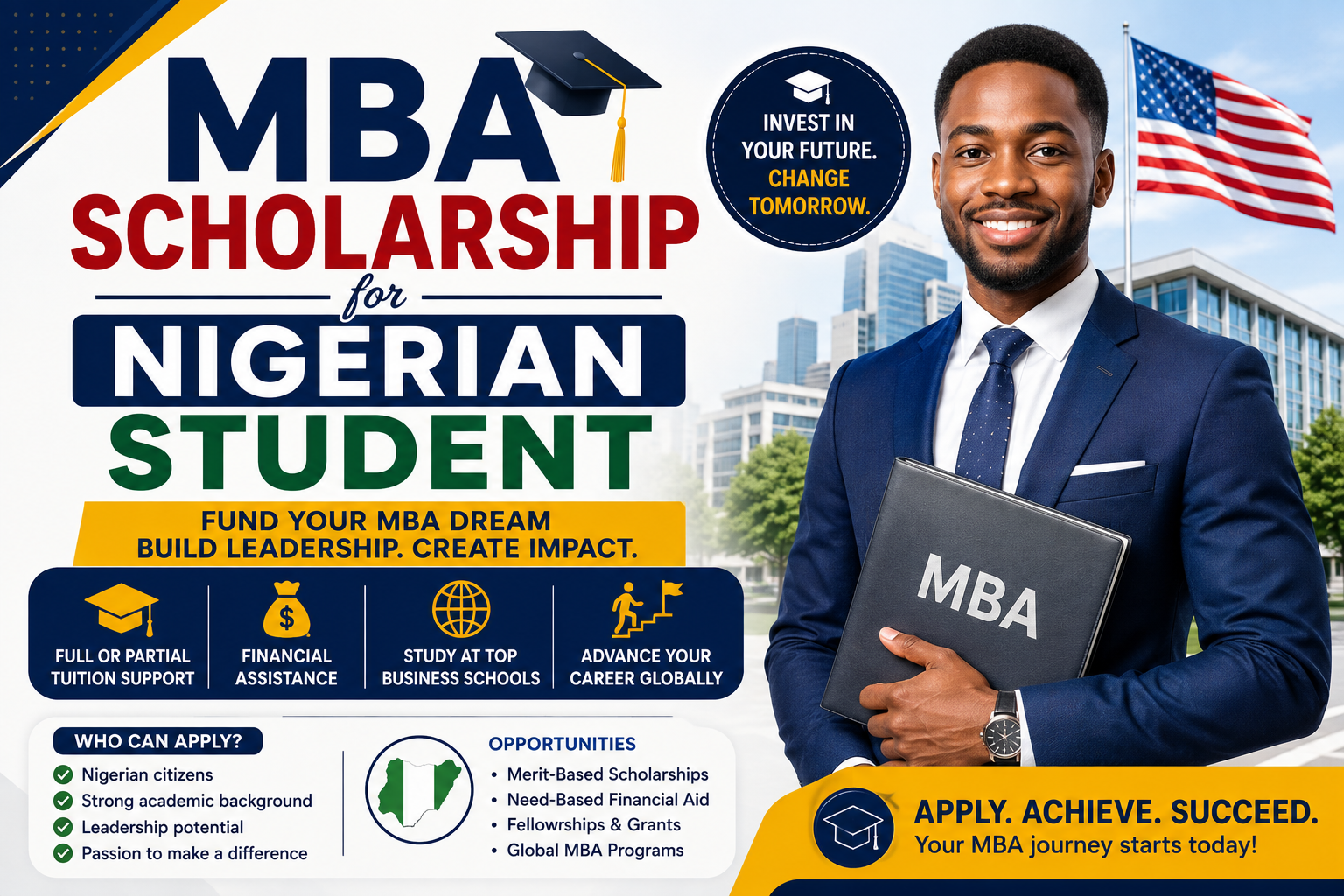 MBA scholarship for Nigerian student: