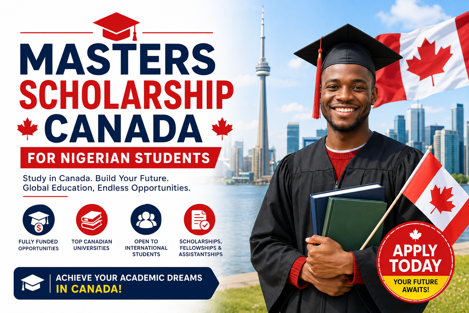 Master's Scholarship Canada for Nigerian Students: