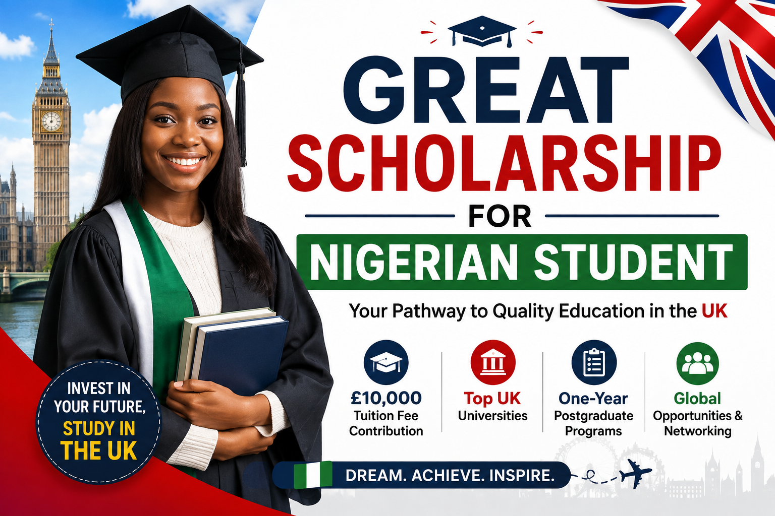 GREAT Scholarship for Nigerian Student: