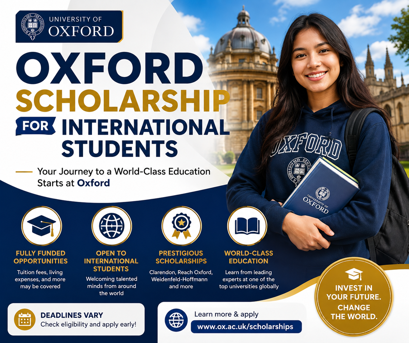 Oxford Scholarship for International Students