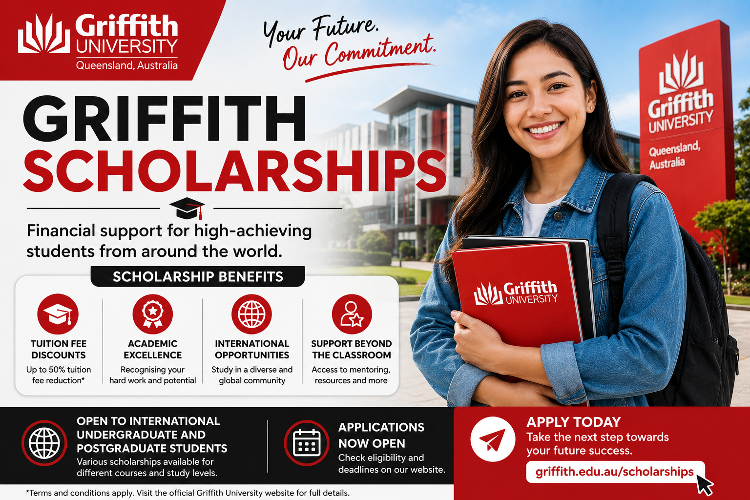 Griffith Scholarships 2026/2027