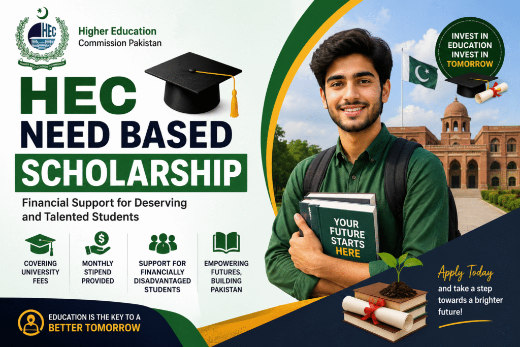HEC Need Based Scholarship