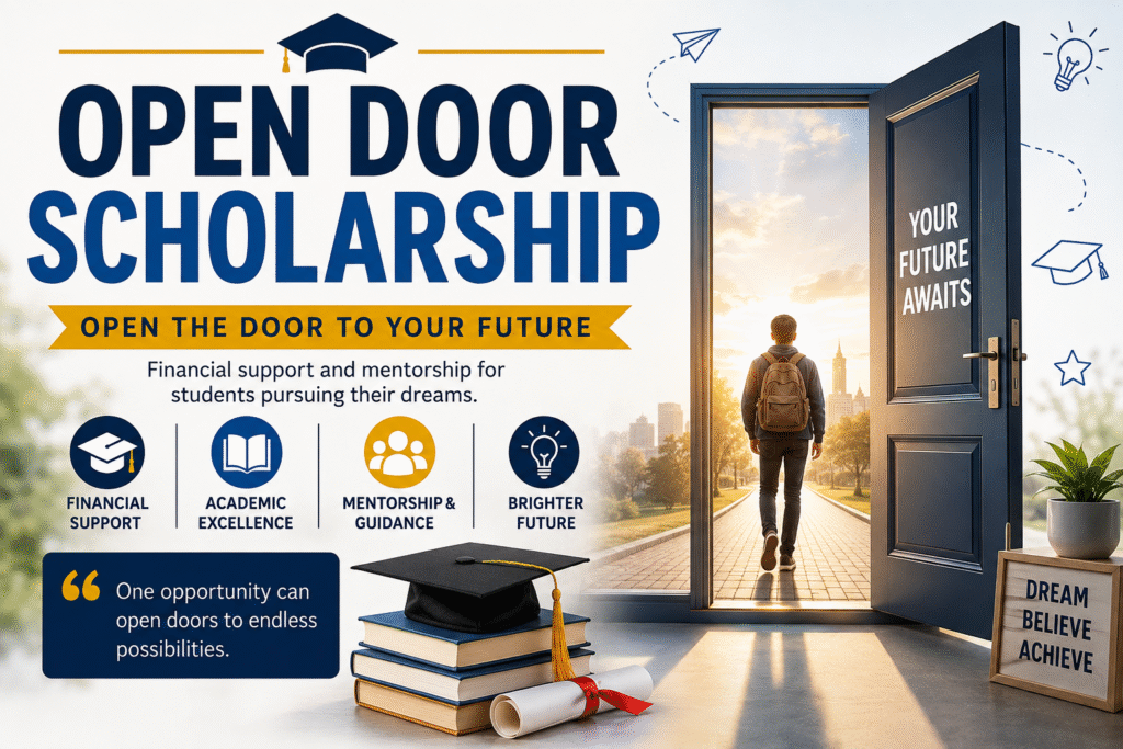 Open Door Scholarship: Eligibility, Benefits, Requirements and How to Apply 2 Open Door Scholarship