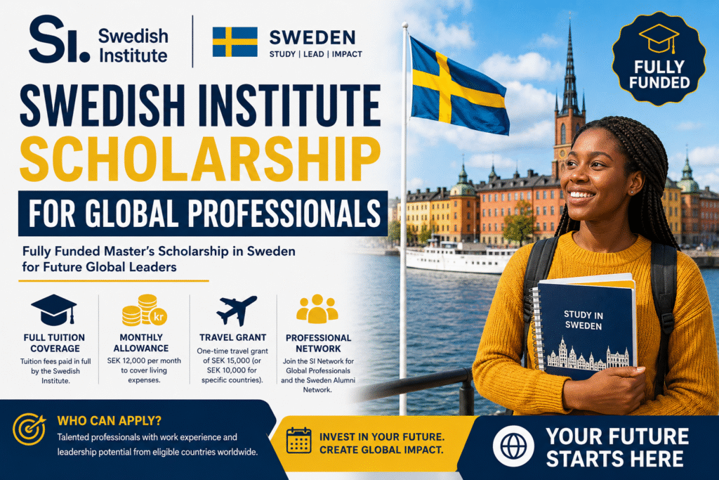 Swedish Institute Scholarship for Global Professionals: Eligibility, Benefits and How to Apply 2 Swedish Institute Scholarship for Global Professionals