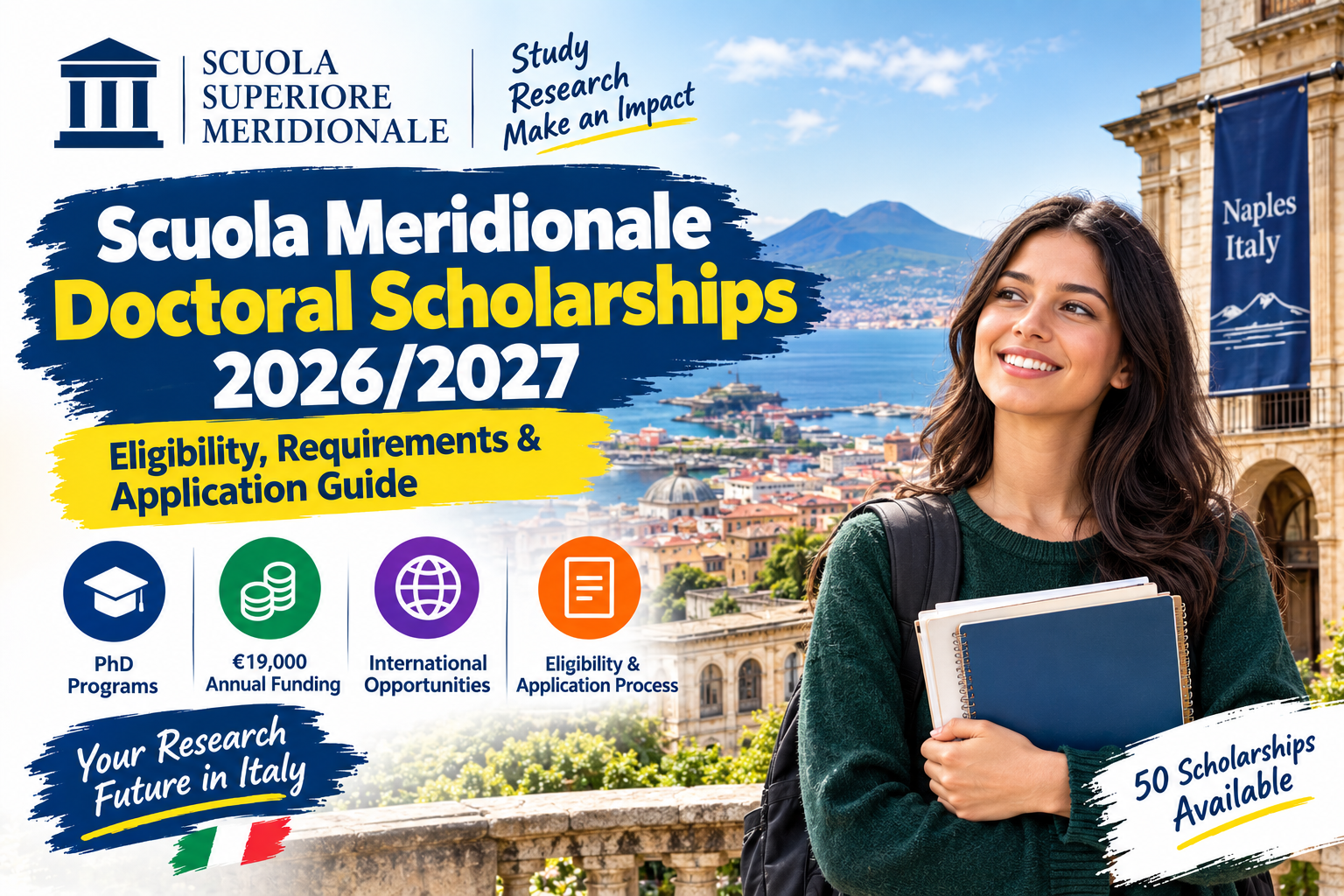 Scuola Meridionale Doctoral Scholarships 2026/2027